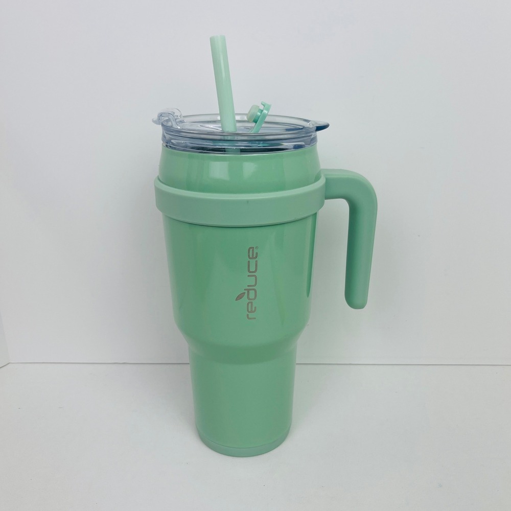 Reduce Tumbler Unisex 40oz Cold-1 Mint Green Vacuum Insulated Excellent